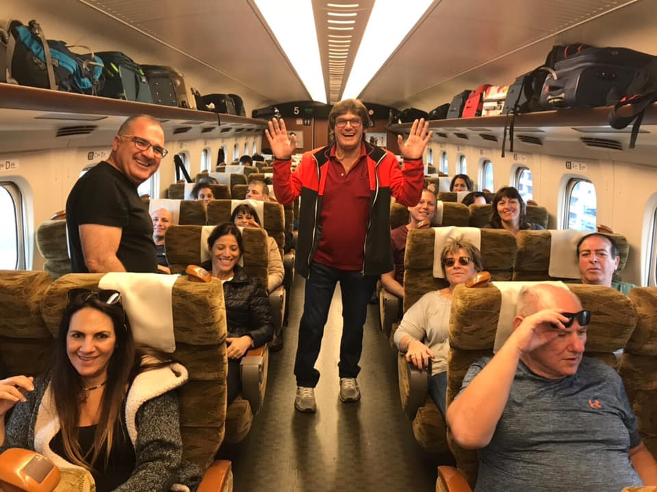 group of foreigners