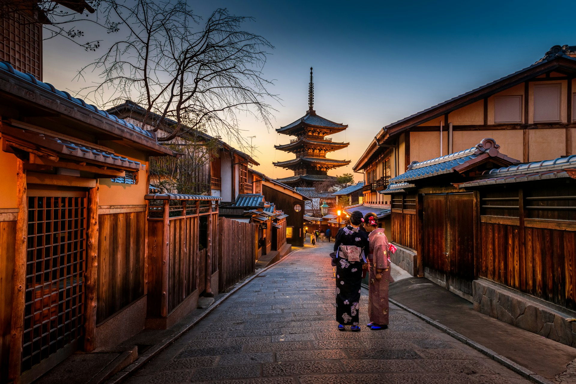 kyoto and kimono